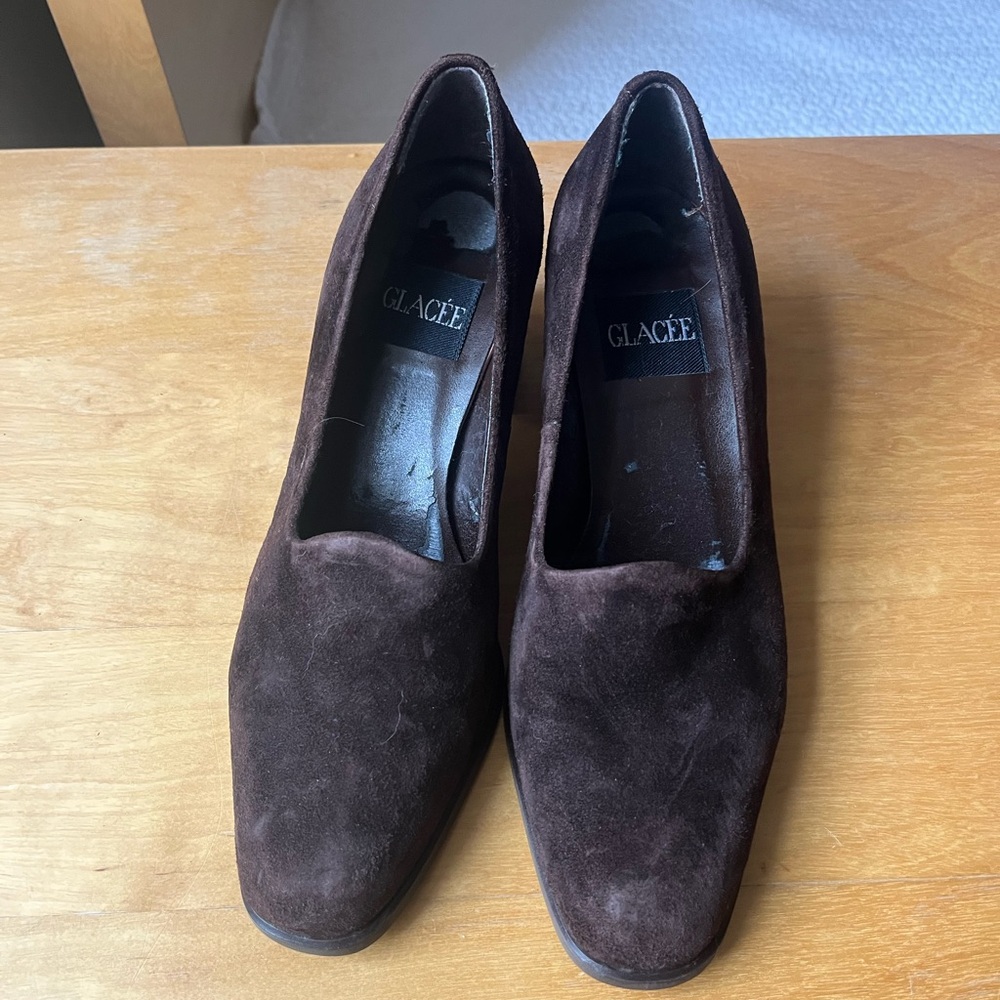 Brown Glacee Heels